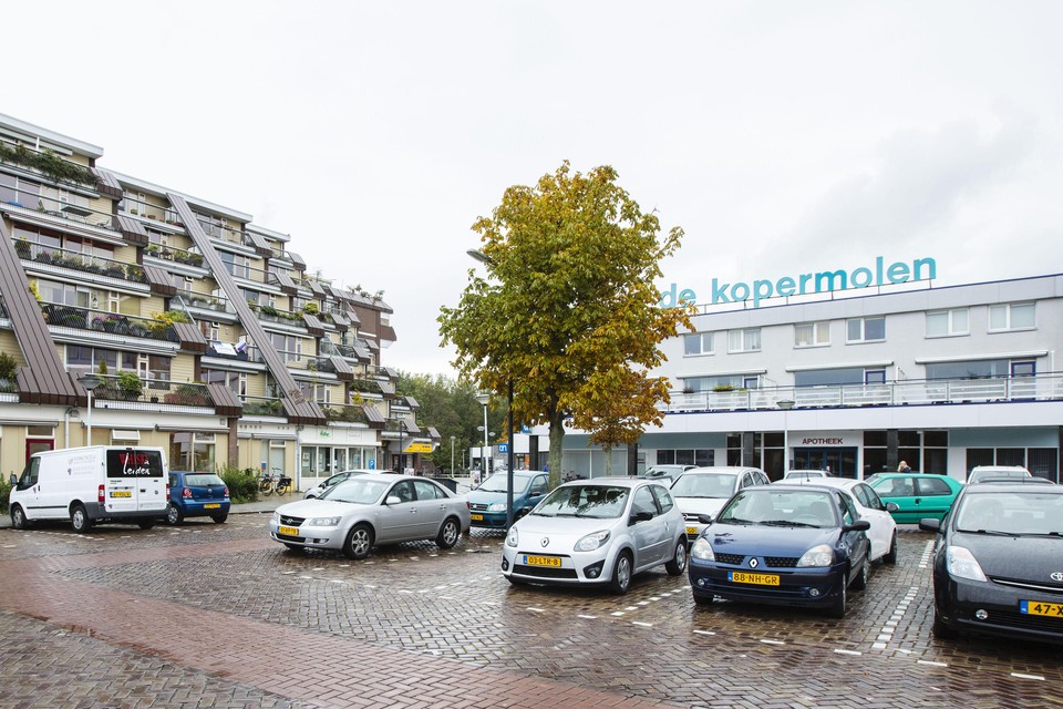Parkeren bij winkelcentrum De Kopermolen blijft voorlopig gratis.