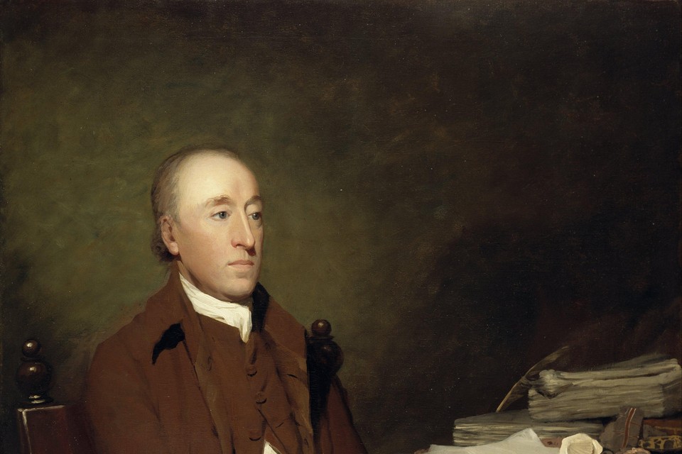 Portret van James Hutton door Henry Raeburn.