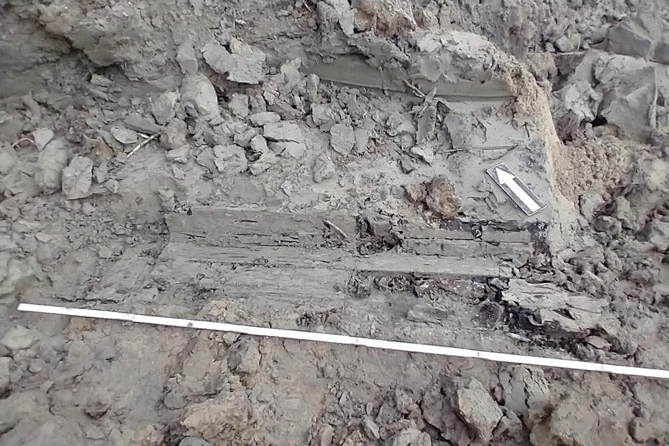 Nader onderzoek moet uitwijzen of dit inderdaad resten zijn van een eerste-eeuws vrachtschip.