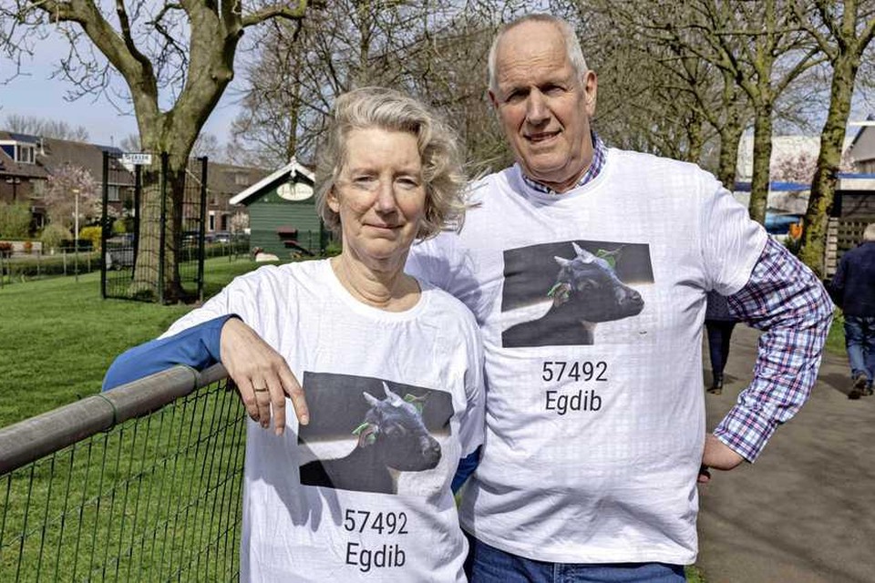 „We waren te laat om Egdib te redden, maar hopelijk kunnen we nog wel andere geitjes helpen”, zeggen Sylvia de Hoop en Ron Noomen.