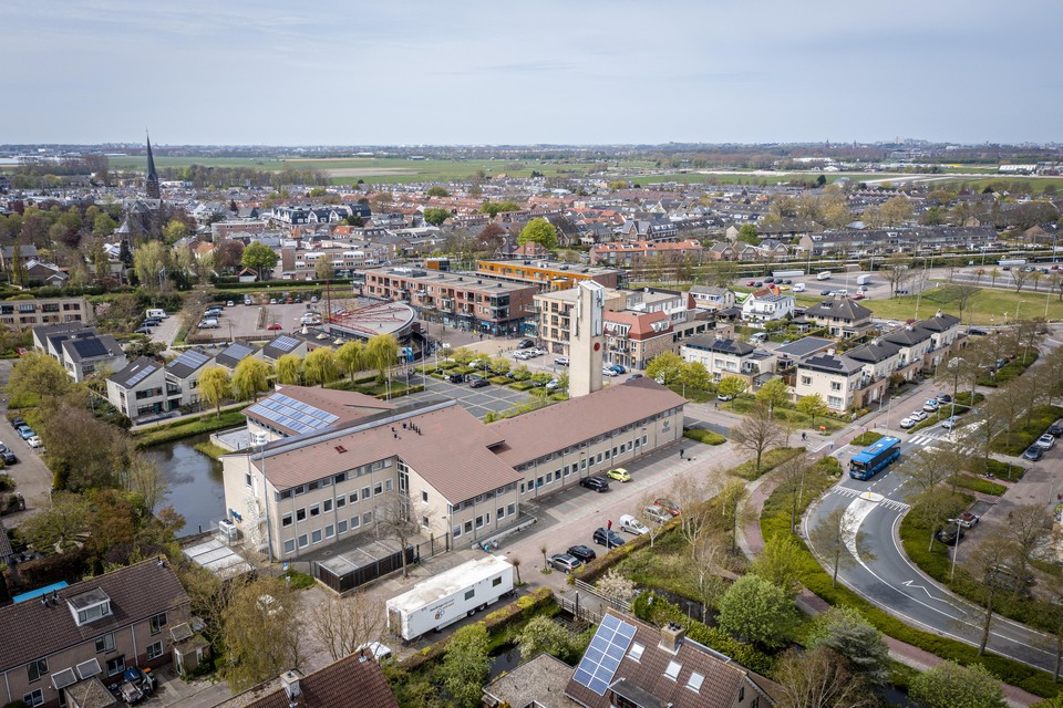 Het gemeentekantoor in Voorhout, dat in 2016 al flink werd gerenoveerd.
