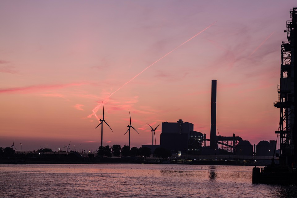 De in 2019 gesloten kolencentrale aan de Hemweg in Amsterdam.
