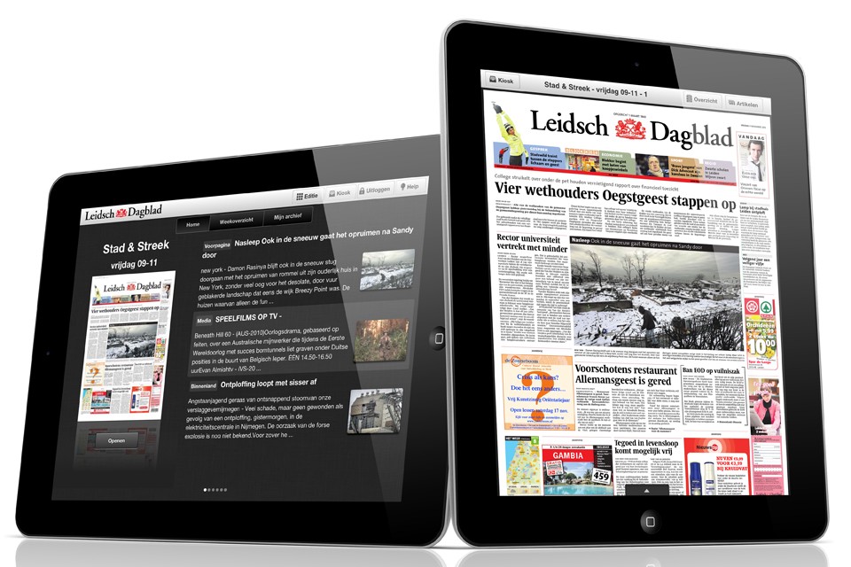Leidsch Dagblad nu ook op de iPad