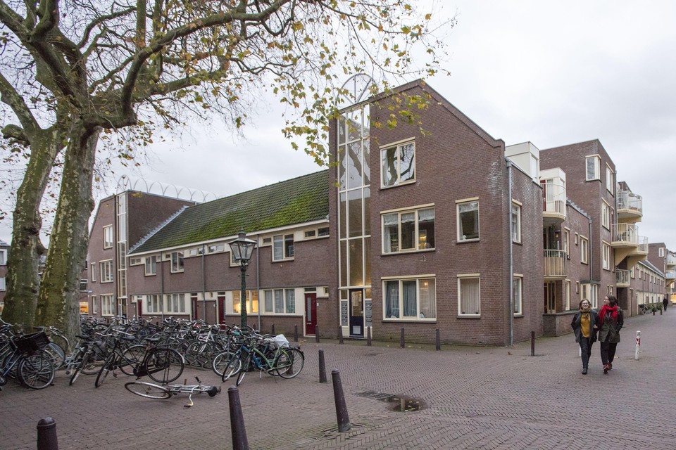 Doelencomplex woningen tussen Universiteit Leiden en de Doelengracht