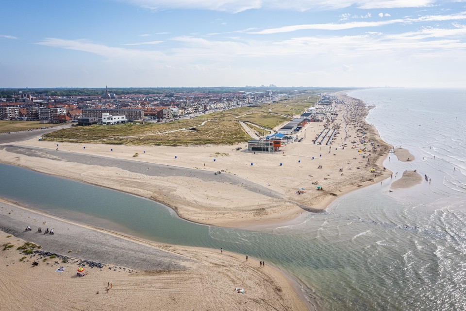 Het strand van Katwijk.