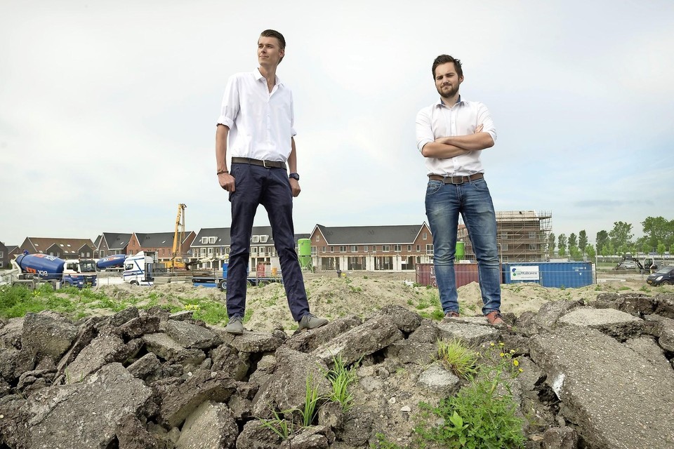 Danny Dubbeldam en Sonny van der Spek, van de nieuwe politieke partij Durf, willen een plek in de gemeenteraad van Katwijk veroveren.