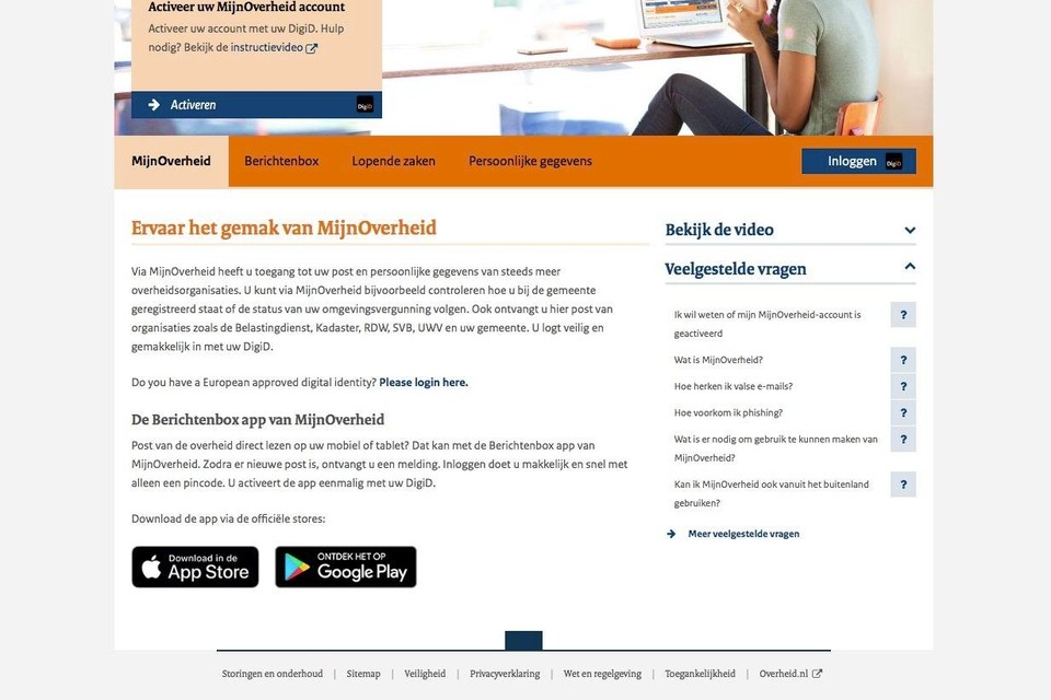 Het ging bij de ISD fout bij een mailing over de aansluiting bij MijnOverheid.nl