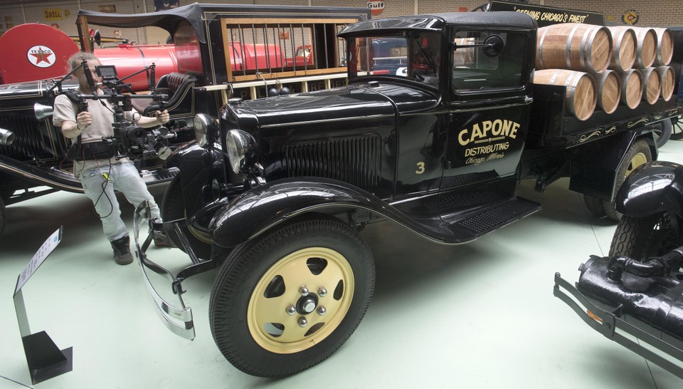 Geintje uit Chicago: een whiskywagen van Al Capone.