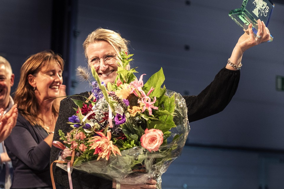 Andrea van de Graaf won in oktober de Guts Award, de prijs voor de vrouw uit de regio met de meeste lef.