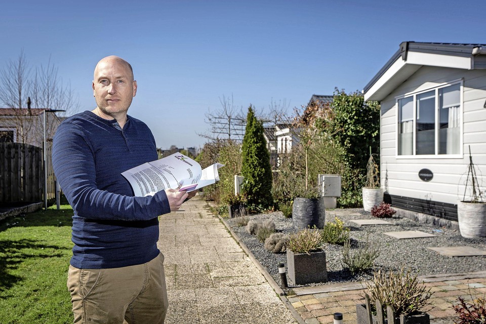 Jeroen Rodewijk op Park de Braassem in Roelofarendsveen: ,,Op dit gebied is er geen expertise in huis in de gemeente.’’
