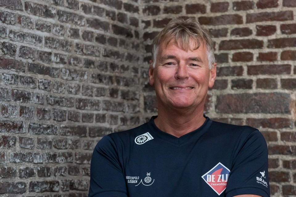 Coach Ron van der Harst van De Zijl Zwemsport.