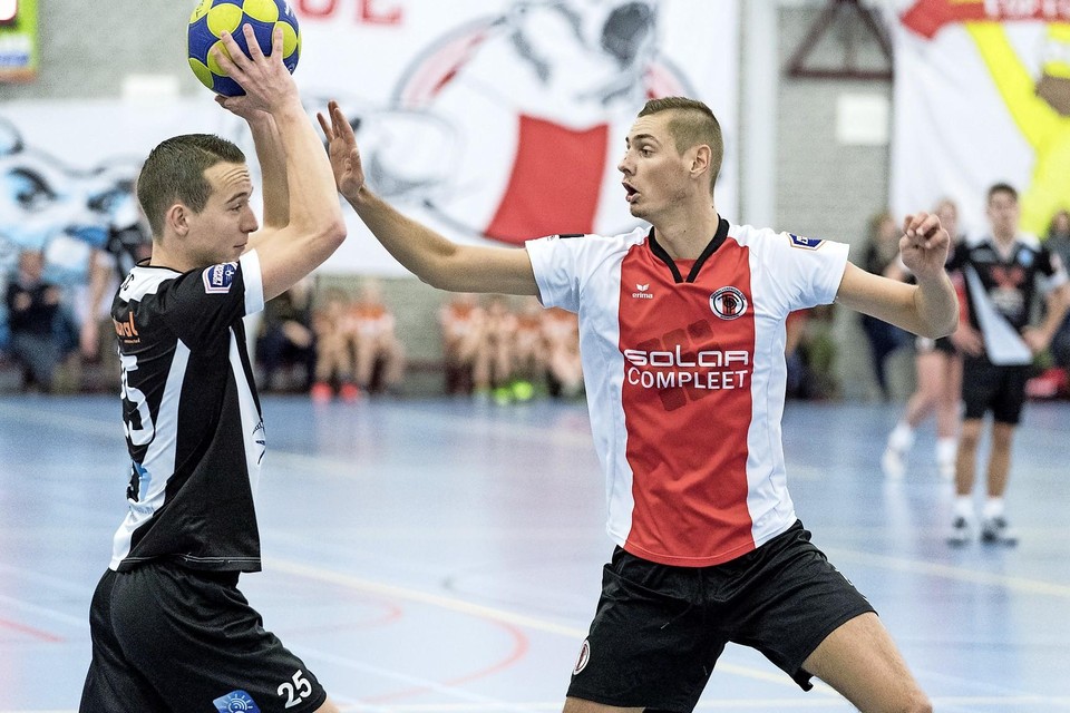 Leiderdorper Nick Pikaar speelt met TOP/SolarCompleet de vijfde finale van    de Korfbal League om het Nederlands kampioenschap op rij.