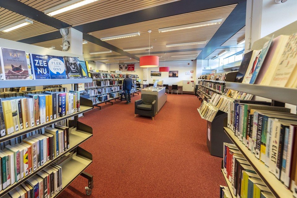 De bibliotheek aan de Schelpendam in Katwijk.