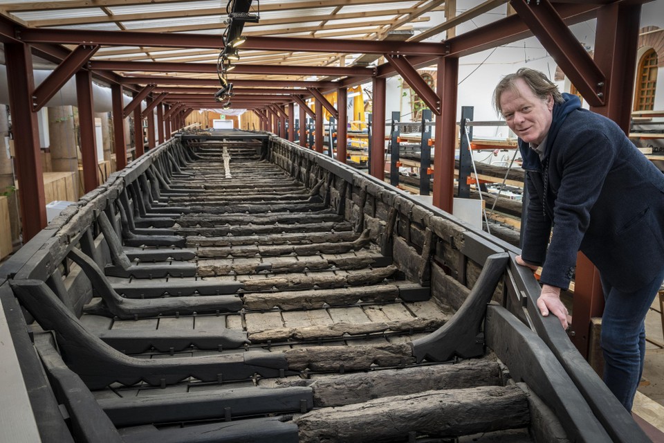De Zwammerdamse schepen worden momenteel gerestaureerd bij Archeon.