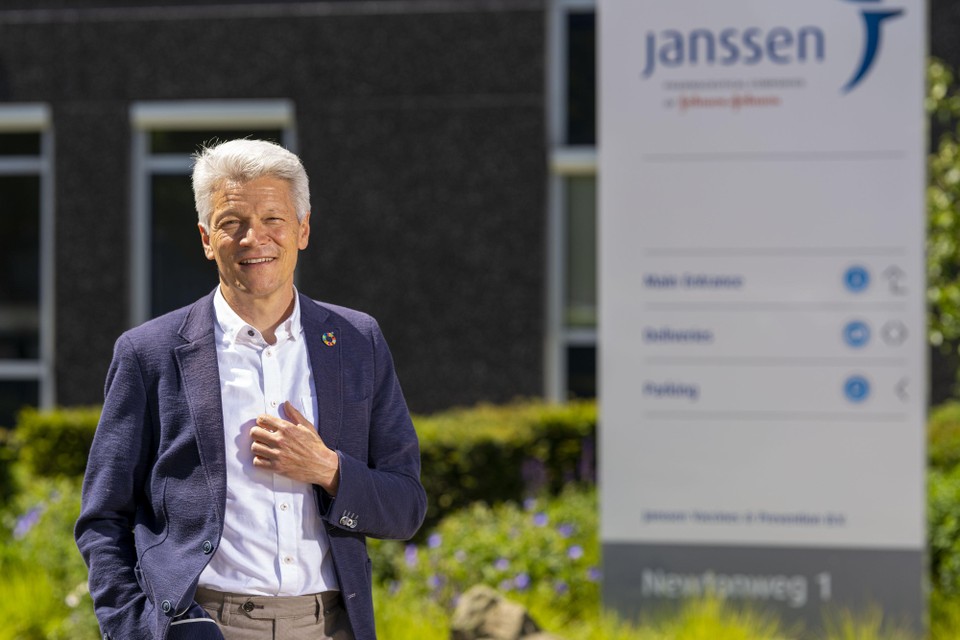 Bart van Zijll Langhout van het Leidse biotechnologische bedrijf Janssen: ,,We willen geen winst maken op een vaccin tegen corona.’’