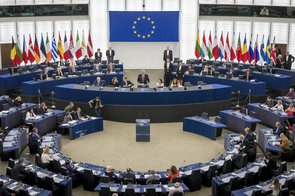 Het Europees Parlement in Straatsburg, waar Willem Bakx straks graag hoopt te zitten namens Nederland en 50PLUS.