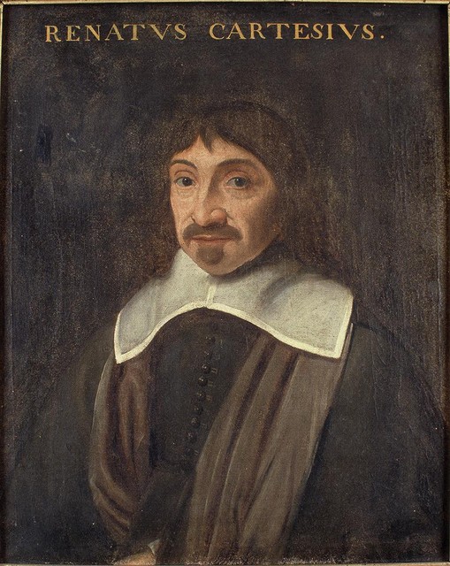 Portret René Descartes.