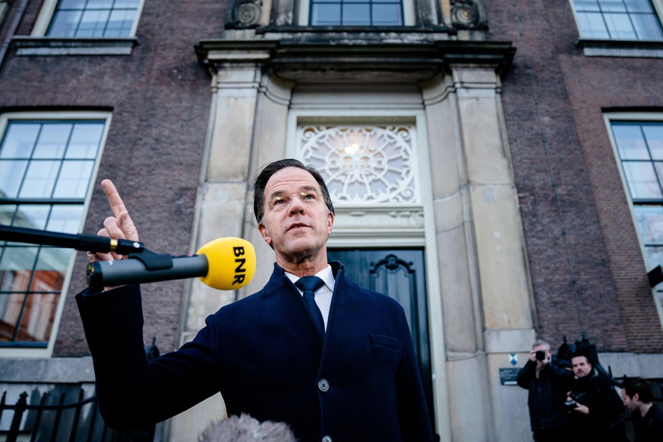 Rutte studeerde in Leiden.