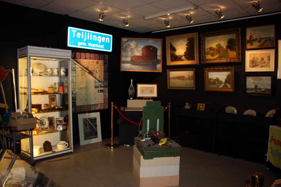 De tentoonstellingszaal van de HKV.
