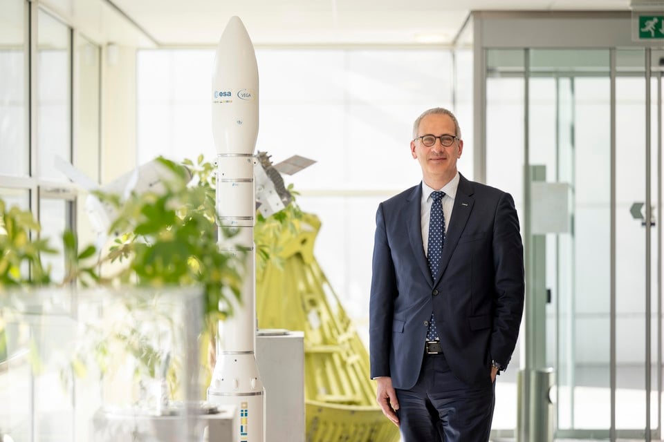 Rob Postma: ,,We maken nu de ophanging voor de motoren van de Europese Ariane IV- en de Vega-raketten.’’