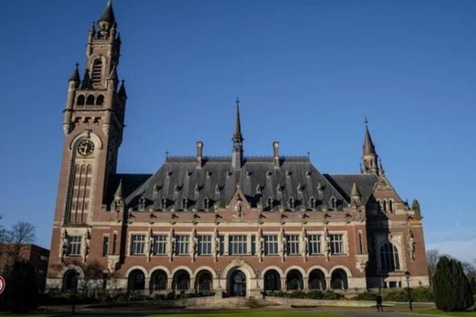 Het Vredespaleis in Den Haag.