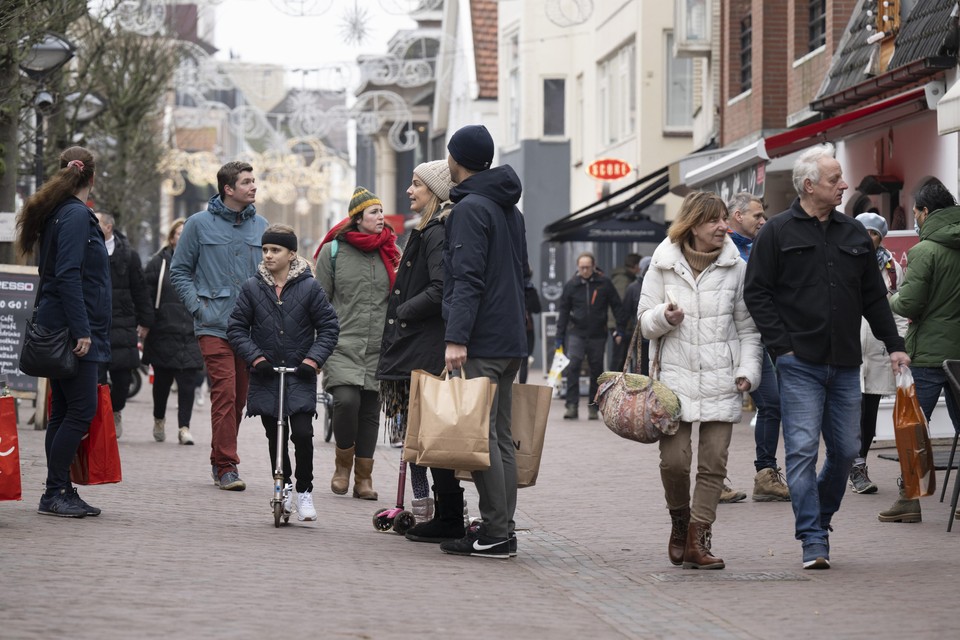 De winkels zijn weer weer open in Noordwijk.