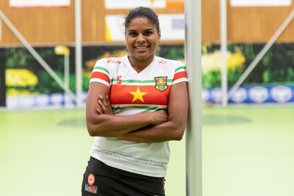 Nisha Verwey: ,,En wie weet staat er dan ooit een team op het WK met in Suriname geboren en getogen spelers.”