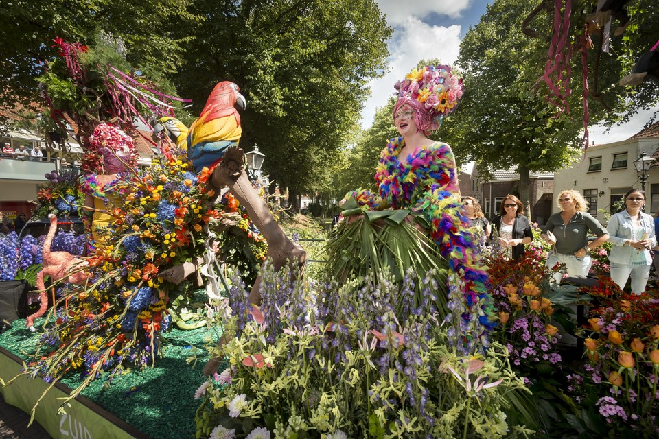 De Flower Parade van 2018.