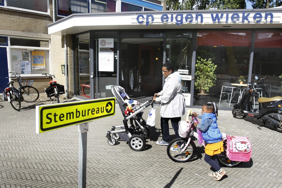 In Op Eigen Wieken, in de Slaaghwijk, komt vooralsnog geen stembureau meer.