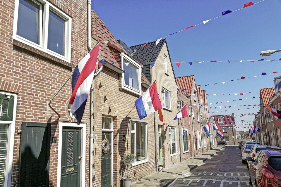Slingers zonder feest in Katwijk.