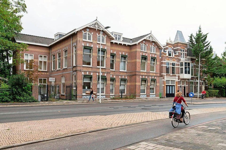 Het pand aan Haagweg 47, waar sinds 2018 Minerva-studenten wonen.