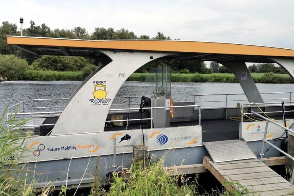 Ferry Solution, de verder ontwikkelde zelfsturende pont.