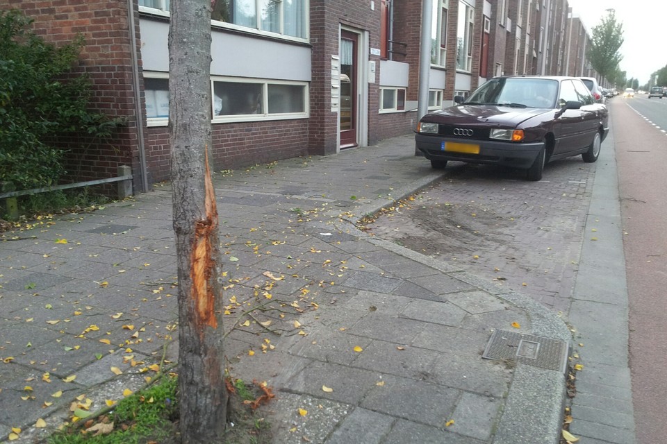 Gewonde bij ongeval in Katwijk. Foto VOLMedia