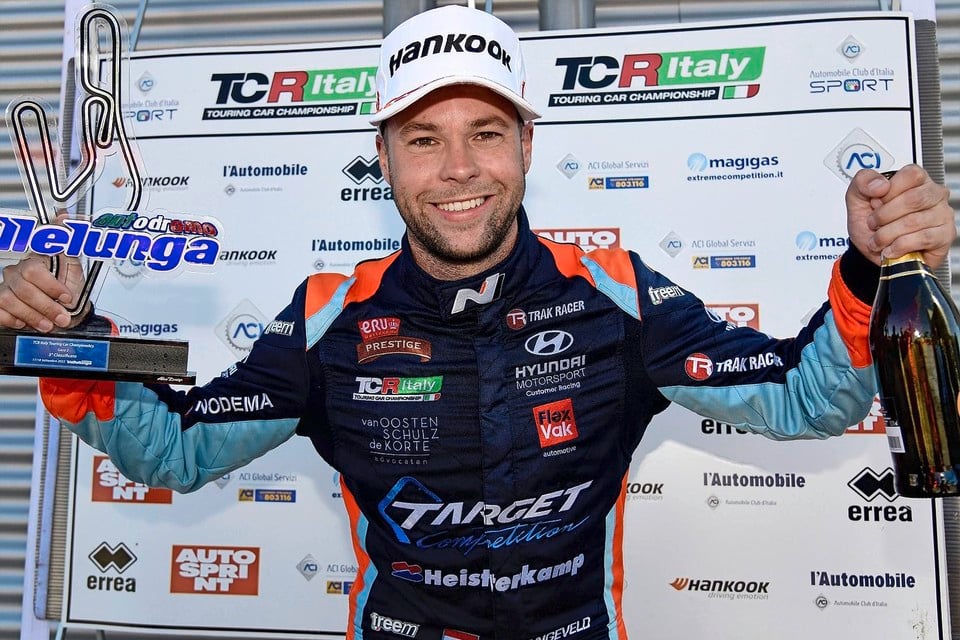 Niels Langeveld werd in 2022 kampioen in de TCR Italy.