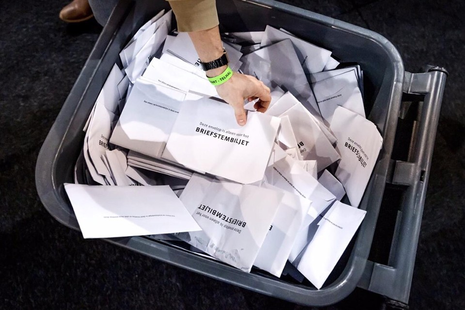 Briefstemmen is niet meer mogelijk bij de gemeenteraadsverkiezingen in maart.
