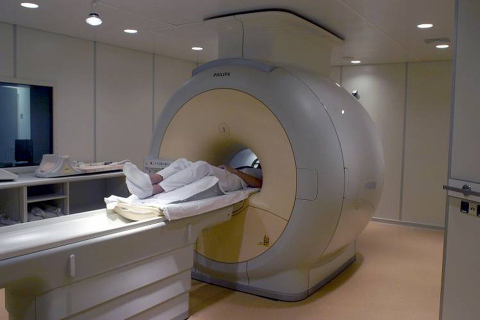 Een gewone MRI-scanner is niet erg geschikt voor baby's. Archieffoto HDC Media