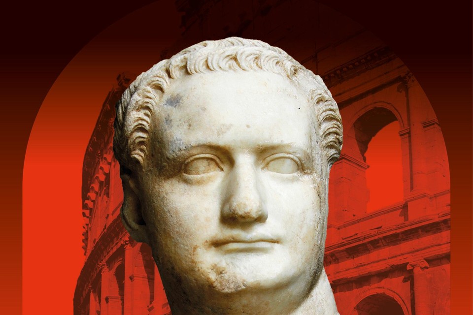Beeld van keizer Domitianus.