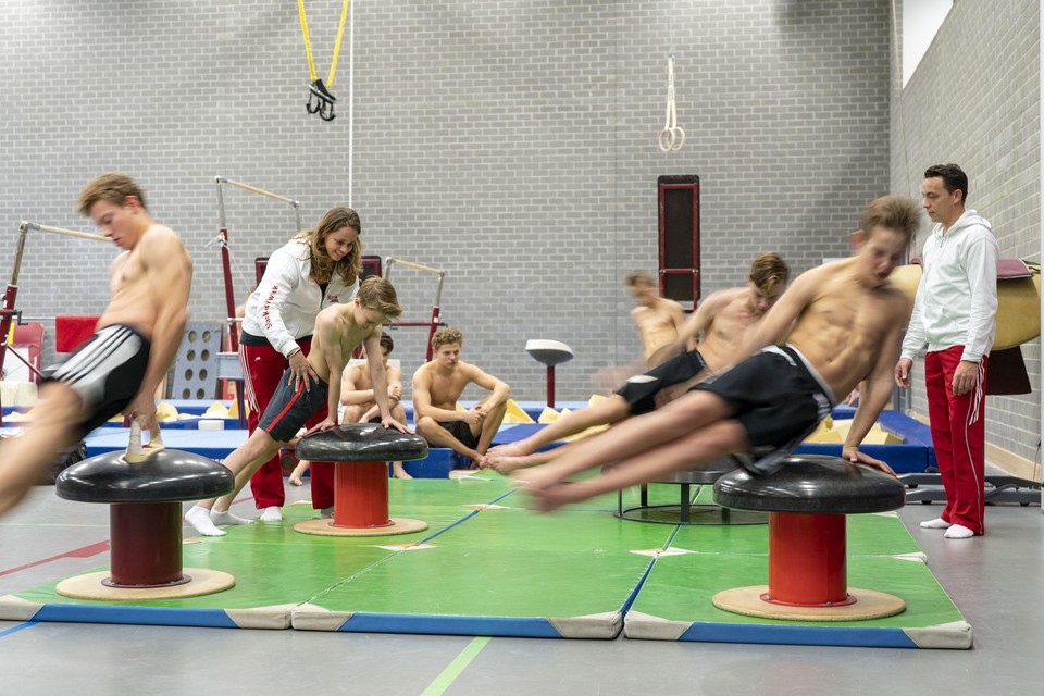 Gymnastiekvereniging Slank en Kwiek, een van de deelnemers aan de Sporttafel Voorschoten.