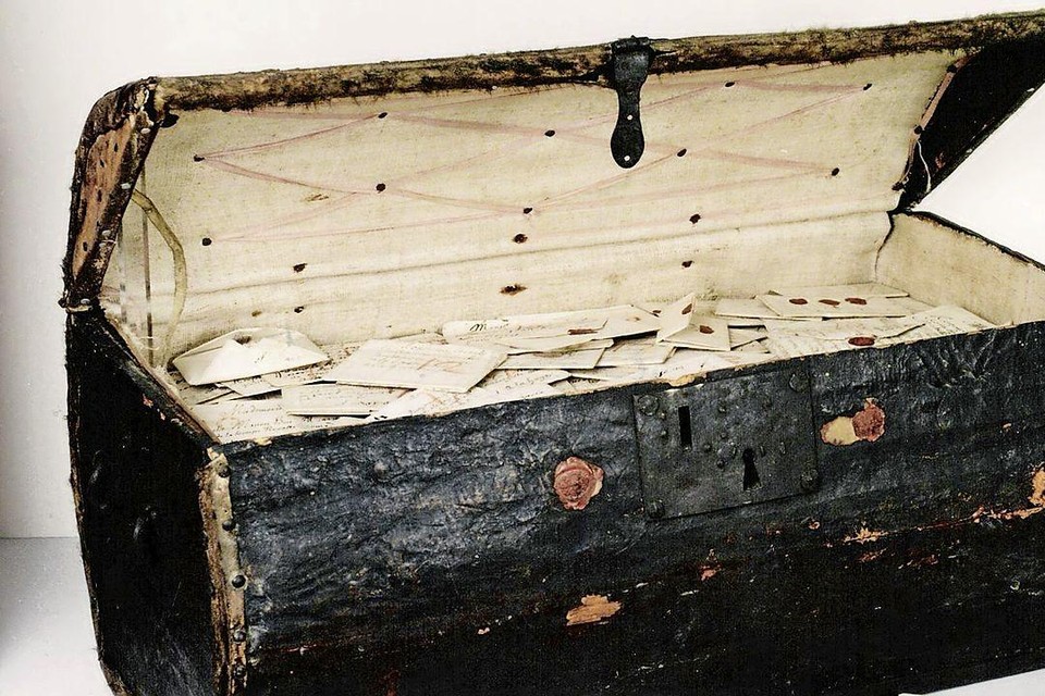 De ’Brienne kist’ van mediamusuem Beeld en Geluid Den Haag.