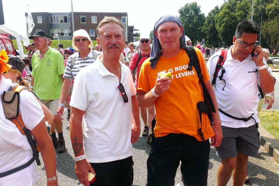 Henk van der Leek en Rob Burgerjon. Foto Annelies Karman 