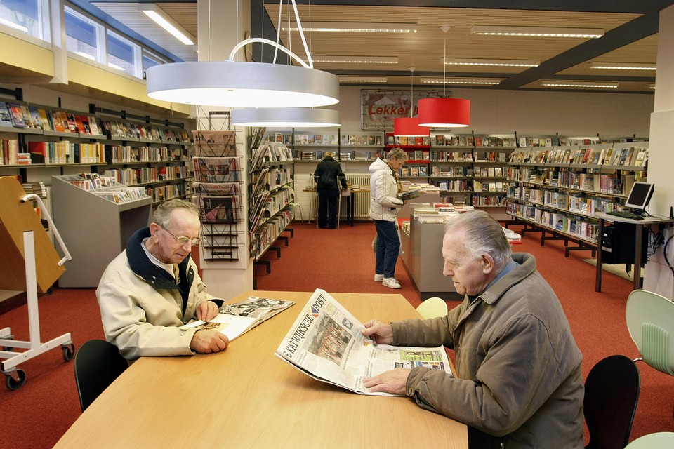 De Katwijkse bibliotheek.