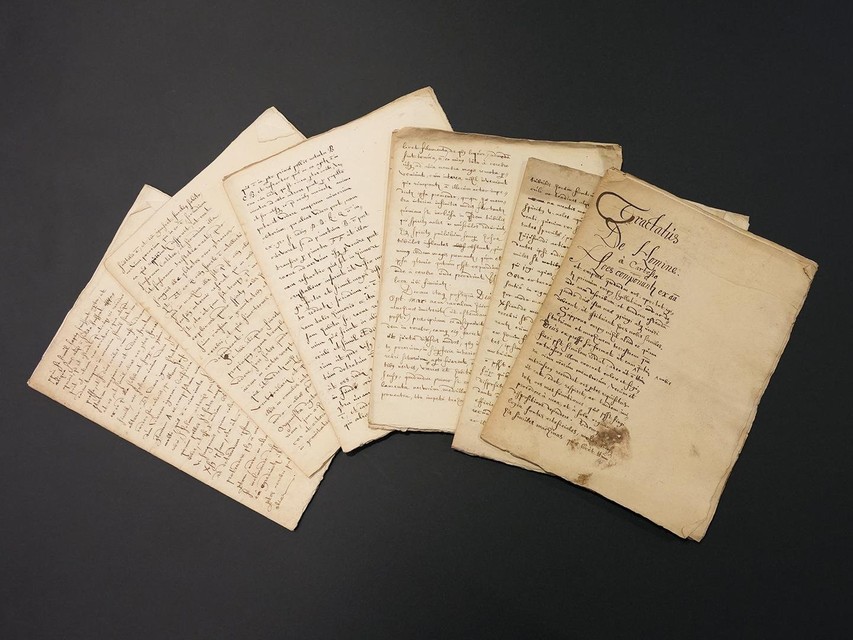 Het gevonden manuscript van L’Homme.