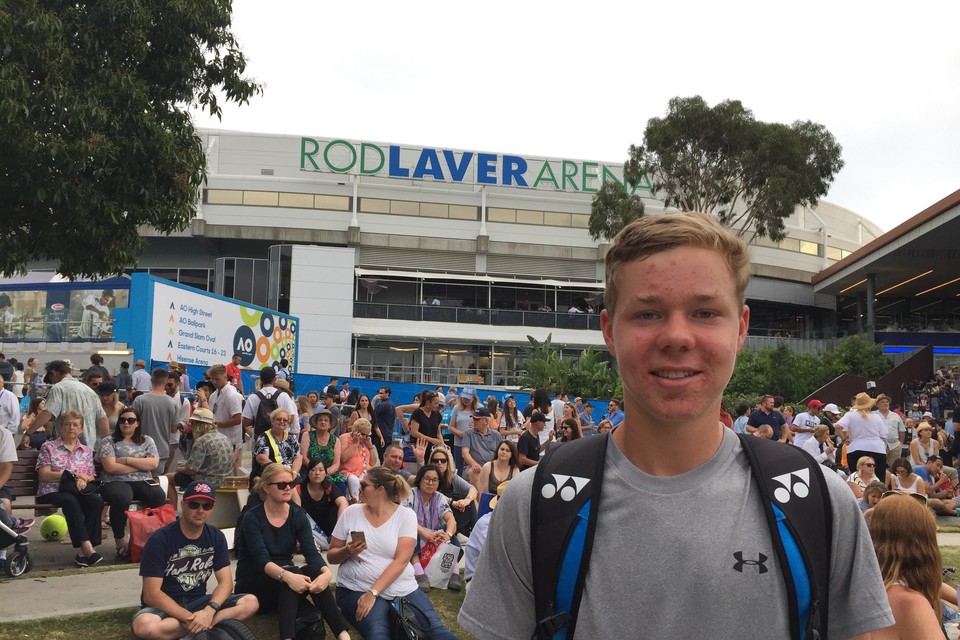 Lodewijk Weststrate in Melbourne: ,,Kwam ineens Rafael Nadal de kleedkamer binnenlopen...”