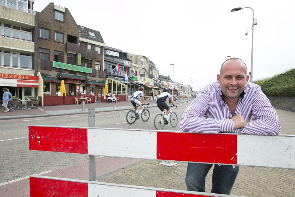 Rob van Laere heeft het druk met de Stichting Noordwijkse Uitgaans Belangen (SNUB). Foto Hielco Kuipers