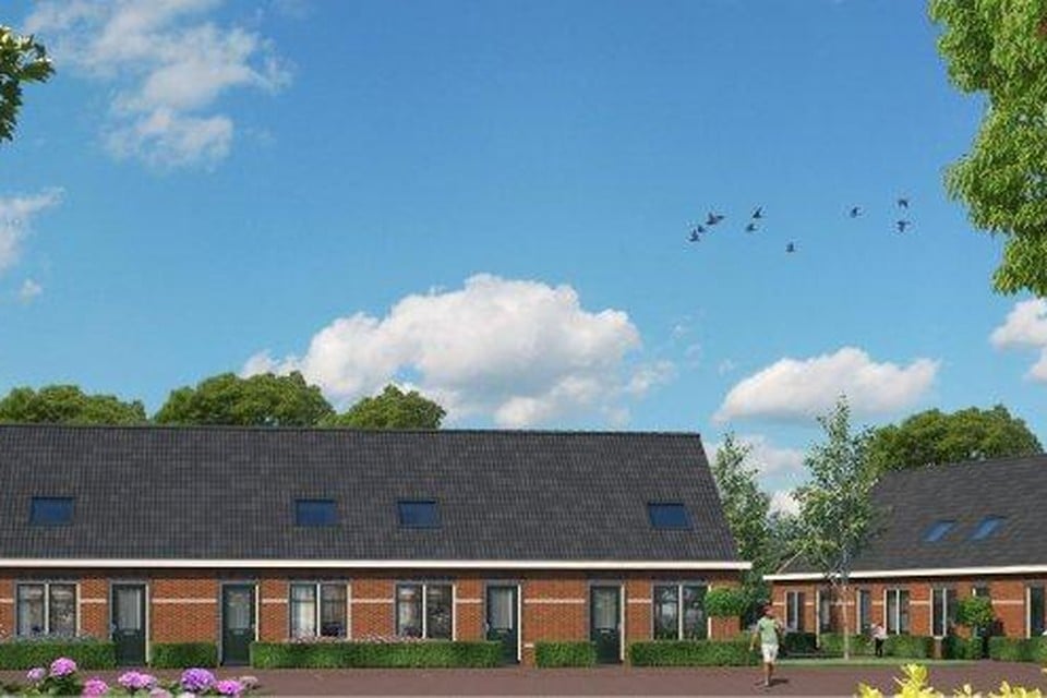 Woondiensten Aarwoude en MeerWonen garanderen dat geplande woningbouw gewoon doorgaat, zoals de tien woningen aan de Van Alcmaerlaan in Hoogmade.