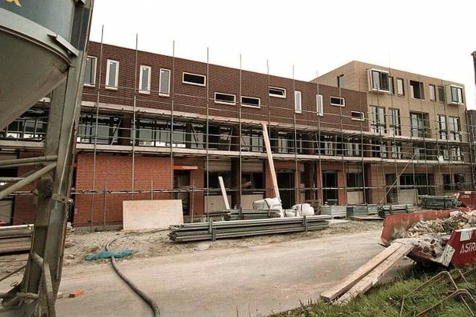 De bouw van de wijk Kleipetten in 2008, vlak voor het begin van de economische crisis.